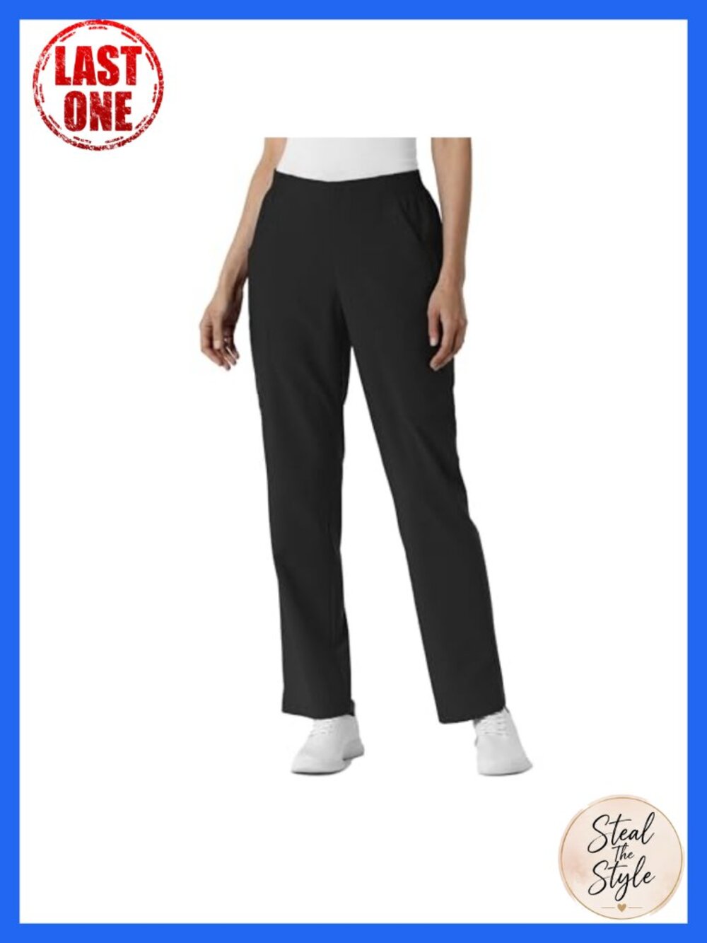 Womens Cargo Utility Scrub Pant Four-Way Stretch Jogger Medical Workwear